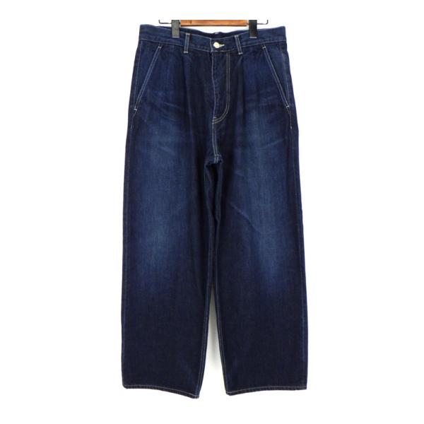 グラフペーパー Graphpaper 【 Selvage Denim Two Tuck Pants ...