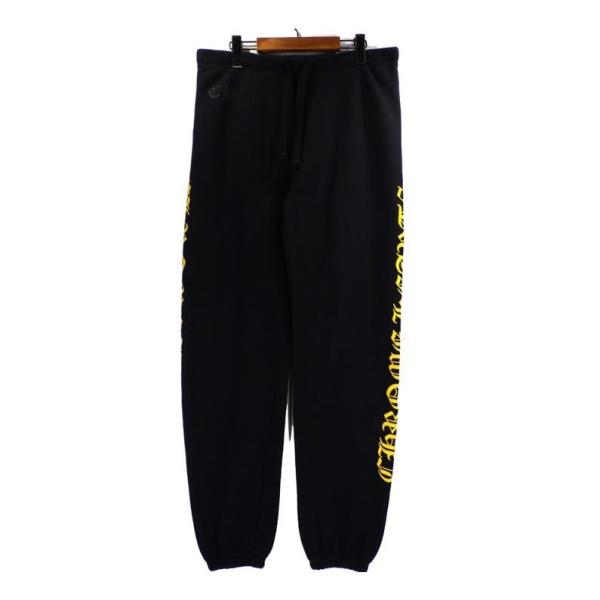 クロムハーツ CHROME HEARTS 【 SWEAT PANTS 】 サイド 英字 プリント ロ...