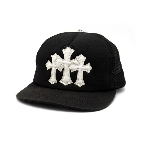 クロムハーツ CHROME HEARTS ■ 【 Trucker Cap 】 トリプル クロス パッ...