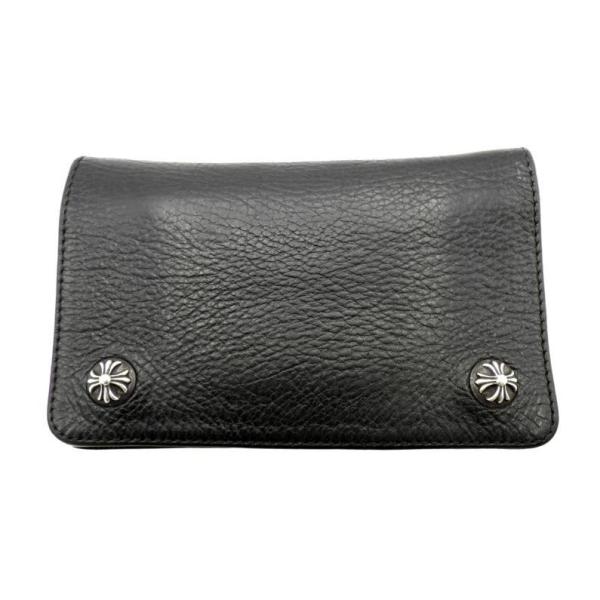 クロムハーツ CHROME HEARTS 【 1ZIP 】 1ジップ クロスボール ボタン レザー ...