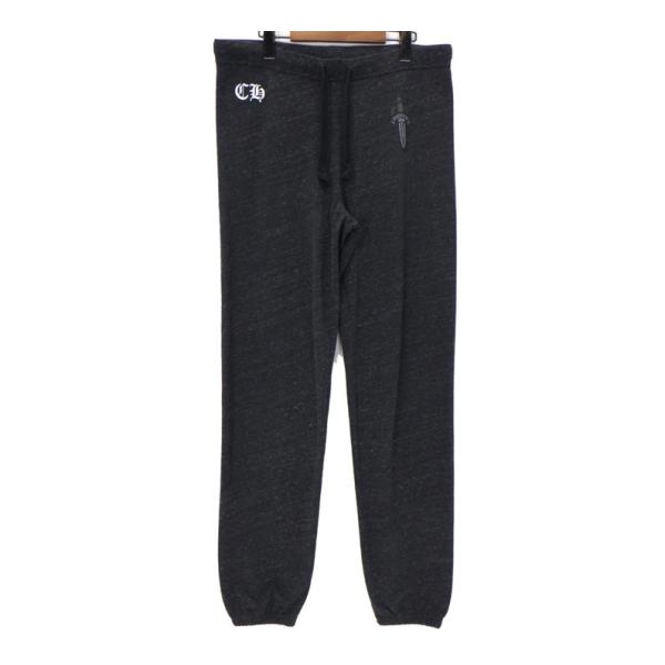 クロムハーツ CHROME HEARTS 【 SWEAT PANTS 】 ダガー プリント スウェッ...