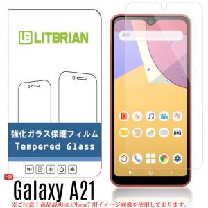 Galaxy A21 ガラスフィルム SC-42A 旭硝子素材 強化ガラス プラズマ溶射表面処理（高透明） 自動吸着 気泡レス 爆買