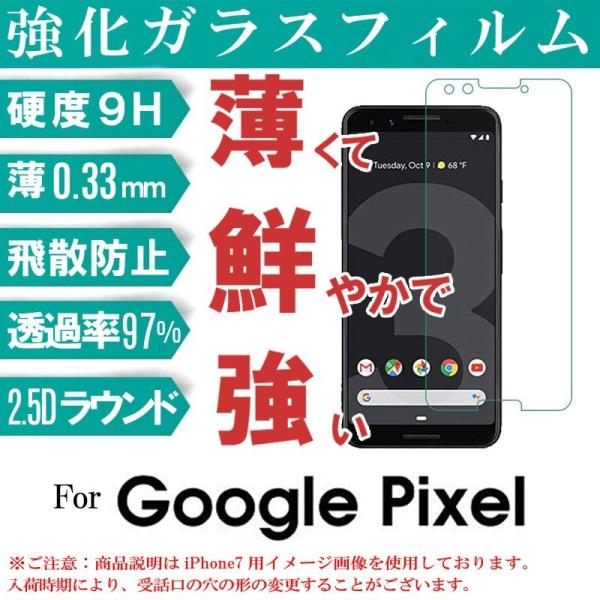 Google Pixel 3 ガラスフィルム Google Pixel 3 XL ガラスフィルム 硬...