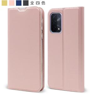 OPPO A54 5G OPG02 ケース 手帳型 OPPO A54 5G ケース 薄型 ベルトレス カード収納 スタンド機能 爆買