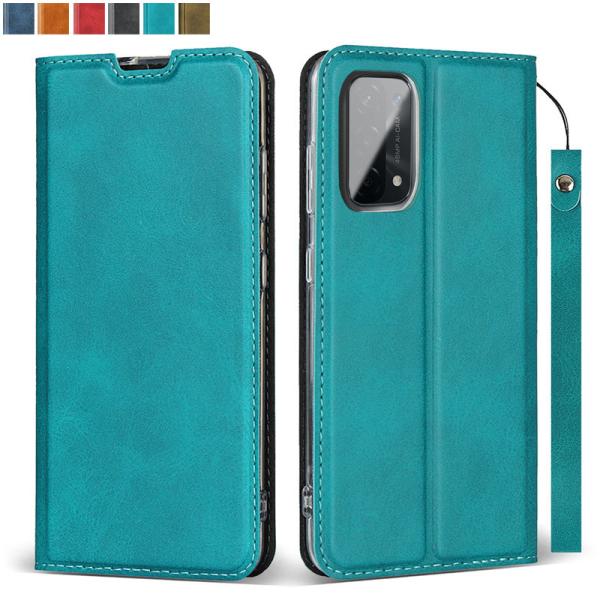 OPPO A54 5G OPG02 ケース 手帳型 OPPO A54 5G ケース ストラップ付き ...