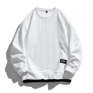 トレーナー メンズ 春服 春物 トップス クル...の詳細画像2