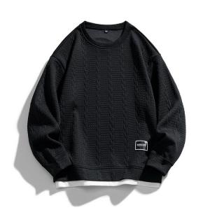 トレーナー メンズ 春服 春物 トップス クル...の詳細画像3