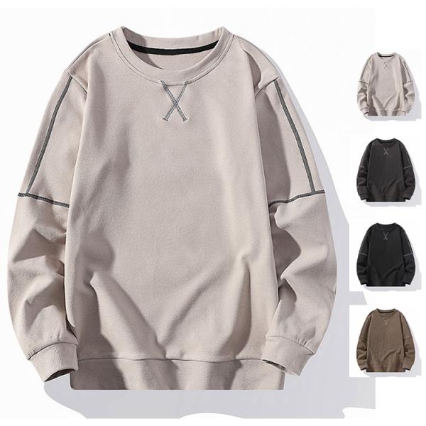 メンズ トレーナー トップス 春物トレーナー クルーネック スポーツ お兄系 部屋着 秋 2026