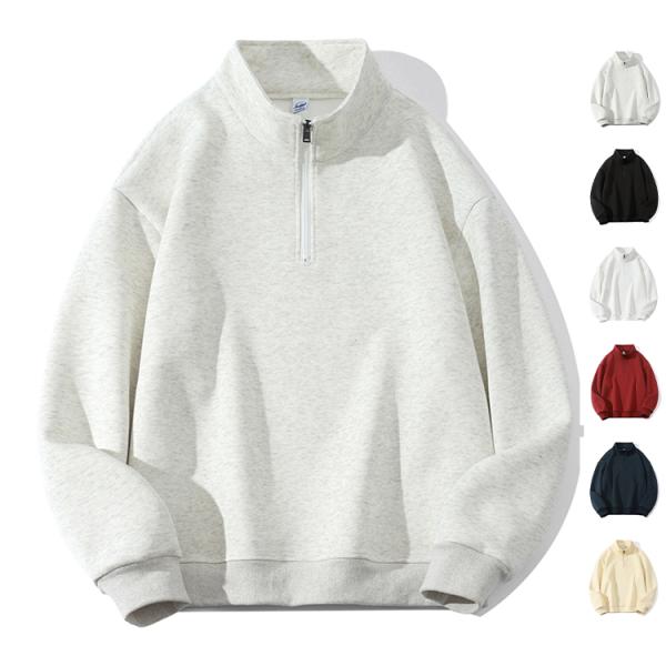 メンズ トレーナー 秋物 トレーナー ハーフジップ モックネック 秋服 秋 スウェット トップス フ...