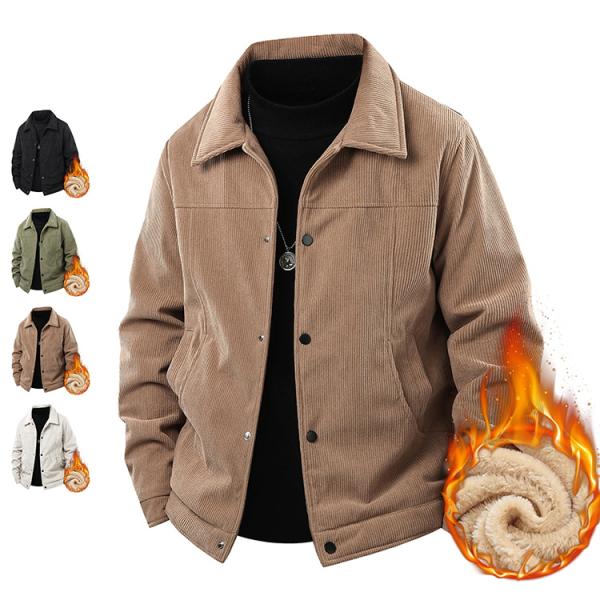 ミリタリージャケット メンズ アウター ボアジャケット 厚手 裏起毛 防寒着 ムートンジャケット ブ...