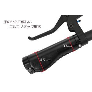 PUレザー ハンドルバーグリップ おしゃれ ミ...の詳細画像2