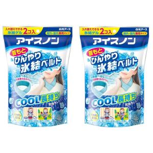 アイスノン 首もとひんやり氷結ベルト×2個セット　熱中症対策｜リトティス