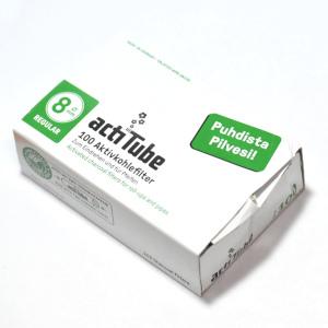 【新品 箱崩れ特価】actitube アクティチューブ Tune 活性炭フィルター チューン 100本入り ８mm 喫煙具｜ELEPHANTGROOVY