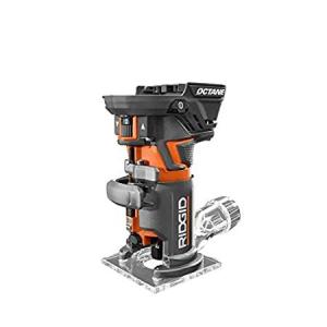 Ridgid 18-Volt OCTANE Cordless Brushless Compact Fixed Base Router with 1/4