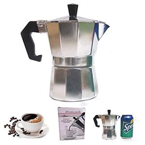 特別価格Stove Top Espresso Cuban Coffee Maker pot Cappuccino Latte 3 Cup Cafetera C好評販売中