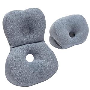 送料無料 西川 (Nishikawa) お昼寝まくら Heart ブルー 45X35cm オフィス仮眠 クッション こねむり QH91306000