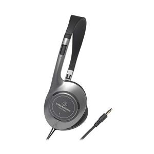 Audio Technica オープン型 オンイヤー ヘッドホン ATH-P100M グレー 1.5ｍ
