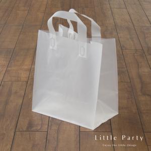 ギフトバッグ Sサイズ 薄手タイプ 手提げ袋 クリアバッグ ラッピング 紙袋 プレゼント プレゼント用袋 マチ付き