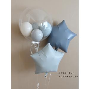 バルーン ぺたんこ スター型 星 アイブレック...の詳細画像3