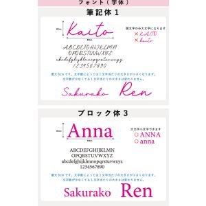 名前ステッカー 名前シール バルーン用 風船 ...の詳細画像4