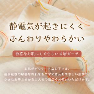 コットン ガーゼケット ガーゼ 4層 綿 10...の詳細画像5