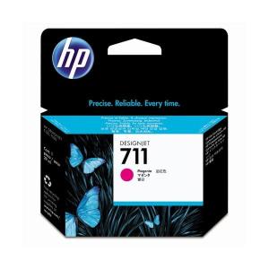 （まとめ） HP711 インクカートリッジ マゼンタ 29ml 染料系 CZ131A 1個 〔×3セット〕｜little-trees