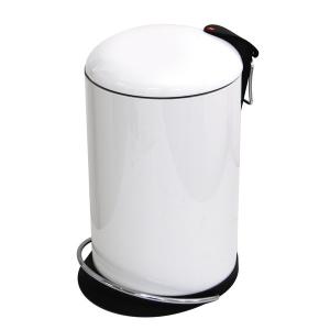 Hailo(ハイロ) ペダルビン トレントトップデザイン ホワイト 16L (ゴミ箱・ダストBOX)60057 Hailo(ハイロ) ペダルビン トレントトップデザイン ホワイト 16L (ゴミ箱・ダストBOX)60057
