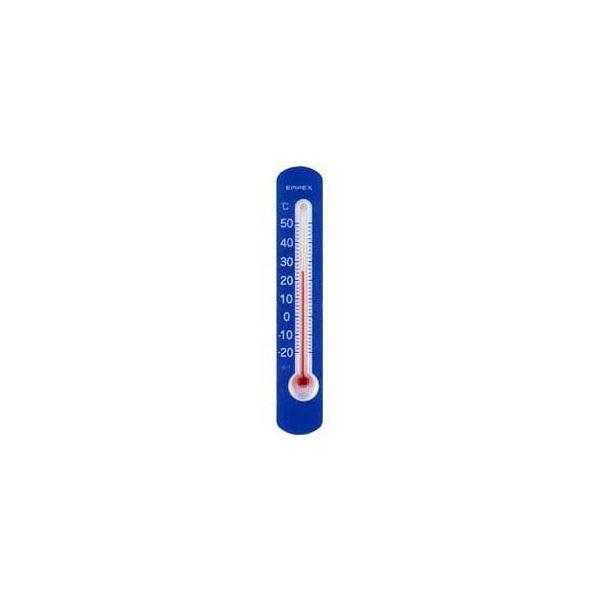 (まとめ)EMPEX 温度計 マグネットサーモ・ミニ タテ型 TG-2516 ブルー〔×10セット〕