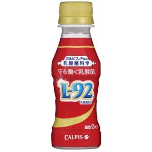 〔まとめ買い〕カルピス 守る働く乳酸菌 L92 PET 100ml×60本（30本×2ケース）〔代引不可〕｜little-trees