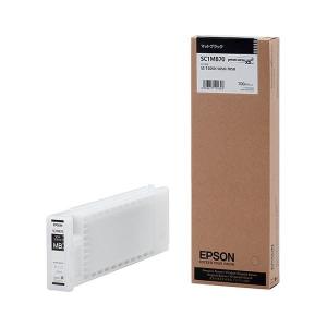 (まとめ) エプソン EPSON インクカートリッジ マットブラック 700ml SC1MB70 1個 〔×10セット〕｜little-trees