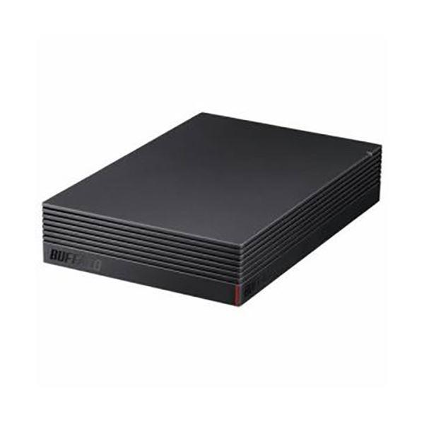 BUFFALO バッファロー 外付けHDD 8TB ブラック HD-EDS8U3-BE