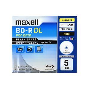 Maxell データ用ブルーレイディスク BD-R DL 50GB 「PLAIN STYLE」 (1...