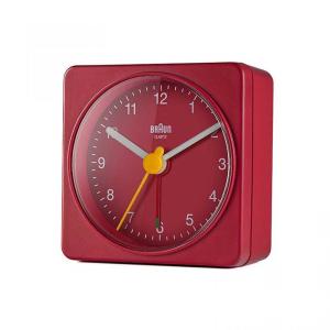 BRAUN(ブラウン）アラームクロック BC02 レッド H5.7cm Alarm Table Clock 置き時計｜little