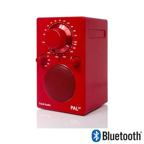 PAL BT2(パル・ビーティー）第2世代 Bluetooth レッド ポータブルラジオ チボリオー...