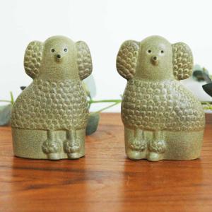 Lisa Larson 【並行輸入品】リサラーソン 置物 犬 ミニケンネル