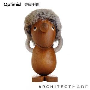 Architectmade アーキテクトメイド Optimist(楽観主義）木製オブジェ 北欧デンマーク｜little