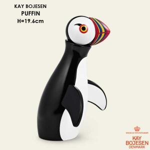Kay Bojesen(カイ・ボイスン)Puffin(パフィン）鳥 木製オブジェ デンマーク【正規品】｜little