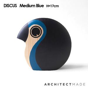 アーキテクトメイド Discus(ディスカス）ミディアム Bird ブルー デンマーク 北欧木製オブジェ・置物｜little