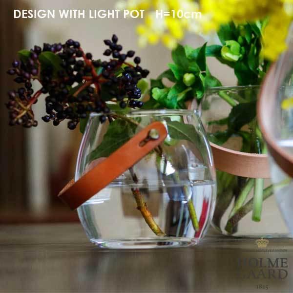 DESIGN WITH LIGHT JAR(デザインウィズライト）ガラスポット フラワーベース H=...