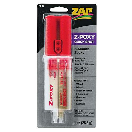 ZAP PT36 Z-POXY 注射器型エポキシ5分 1oz (30ml)