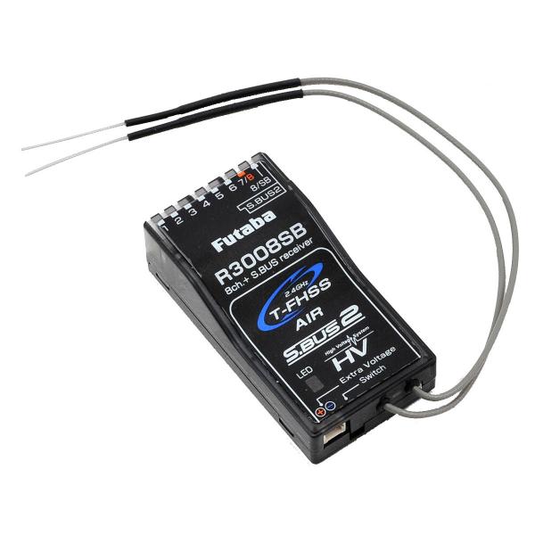 FUTABA R3008SB-2.4G T-FHSS AIR 10ch 受信機　00106996-3...