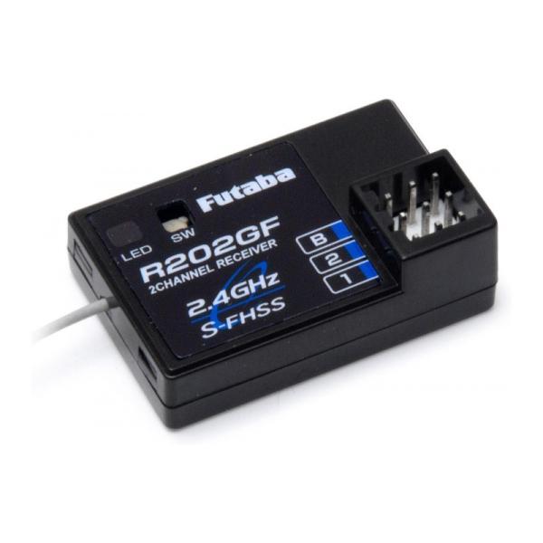 FUTABA R202GF 2ch-2.4GGz S-FHSS用地上用レシーバー（2HR標準）001...