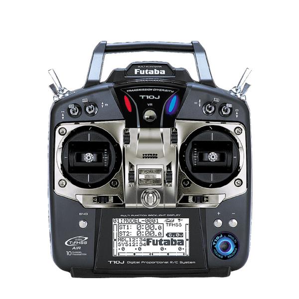 フタバ プロポ 10J（10ch-2.4GHz T-FHSS AIRモデル）飛行機用T/Rセット(モ...