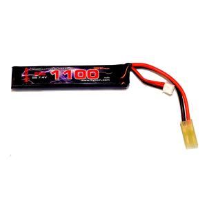 キーポン KYPOM 電動ガン用リポバッテリー 7.4V1100mAh 25C