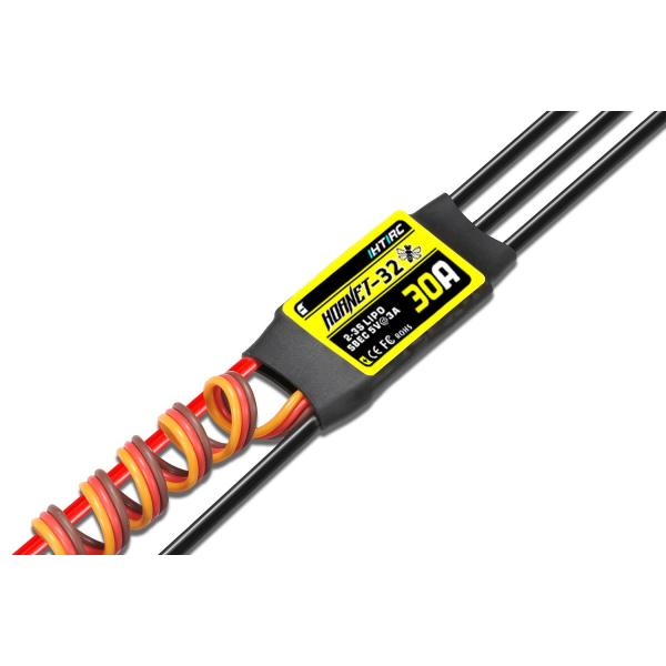 HTIRC ホーネット32 30A BEC　空用ESC (Hornet 32 30A BEC) 【メ...