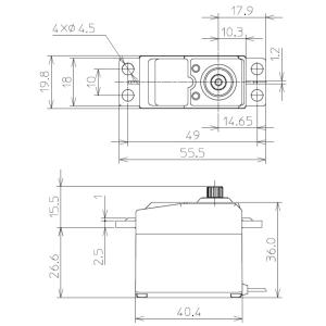 FUTABA S-U300 スタンダード S....の詳細画像4