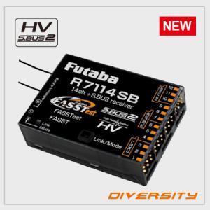 FUTABA R7114SB-2.4G  FASSTest S.BUS(18ch/14ch/12ch...