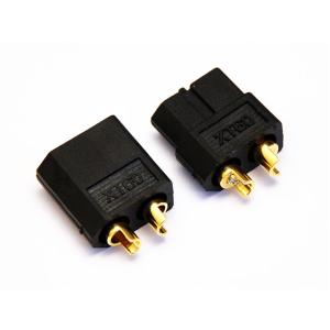 AMASS 純正XT60コネクター（黒）オスメス5セット 【メール便可】