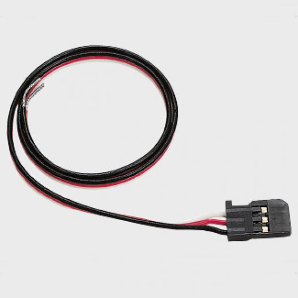 FUTABA サーボコネクター B3PCB（黒）300mm BA2062【メール便可】