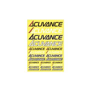 ACUVANCE ストレッチ ロゴステッカー  OP-15104 【メール便可】